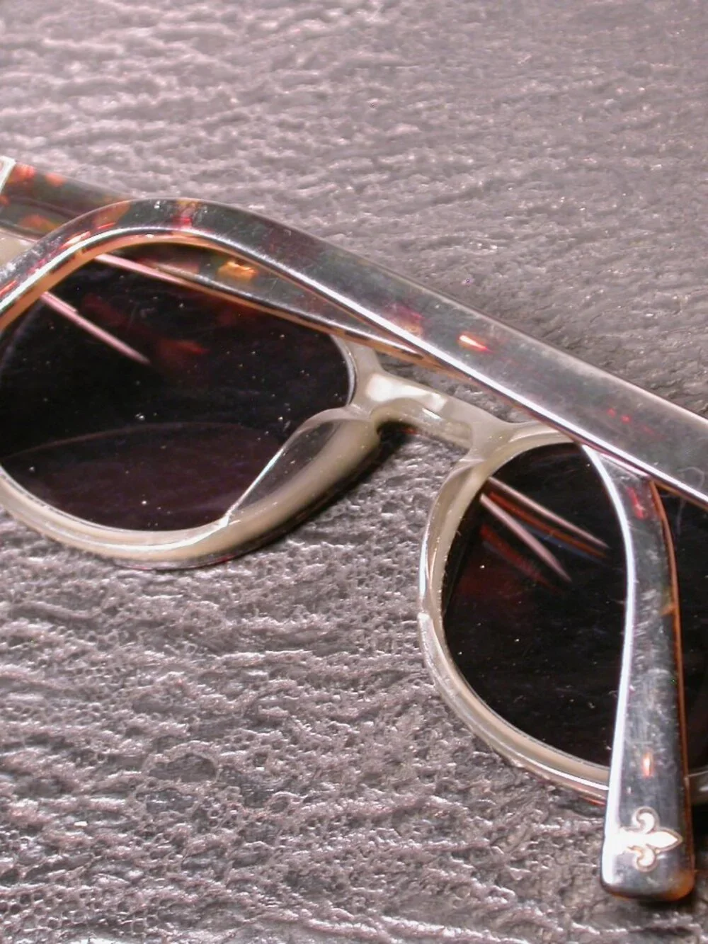 Seraphin Johnson Classic Tortoise Sunglasses Made in Japan   FRAME ONLY